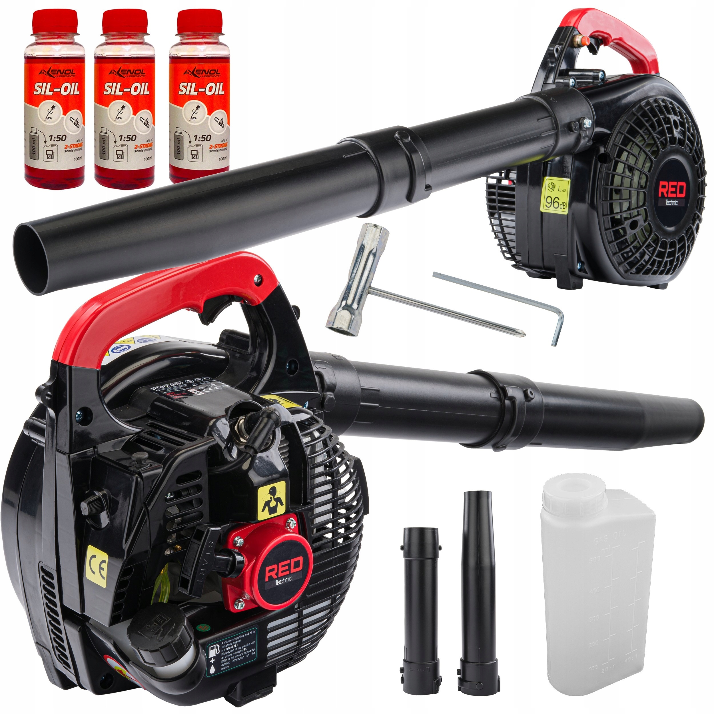 Benzínový fúkač Red Technic RTODL0057 4,5 kg